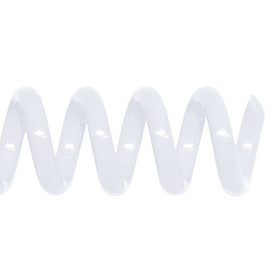 6mm (1/4") White Coil Bindings (Qty 100)
