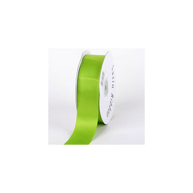 Apple Green Satin Ribbon Single Face 3/8 inch 100 Yards