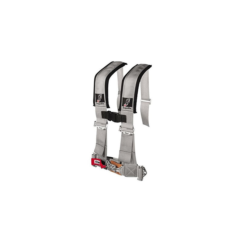 DragonFire 520924 3" Sewn Grey Harness Restraint