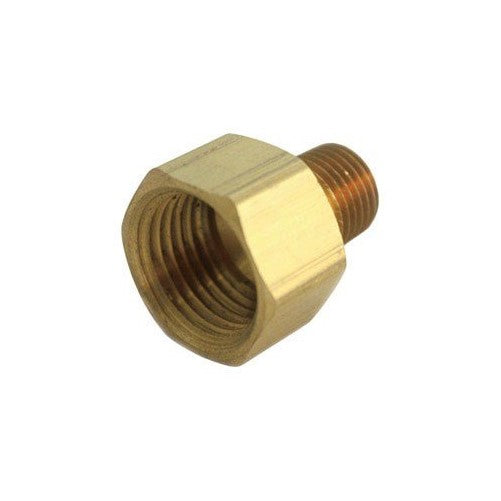 Jmf Adapter 1/8 " Fpt X 1/8 " Mpt Yellow Brass Lead Free