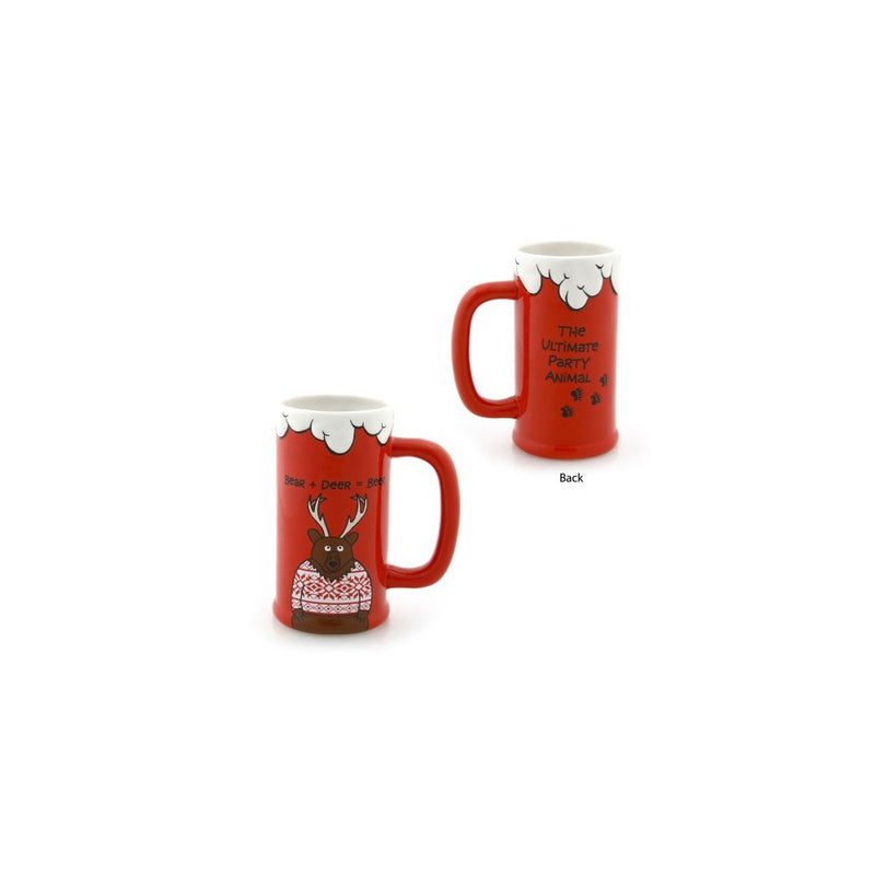 Enesco Our Name is Mud - Bear Deer Beer Stein
