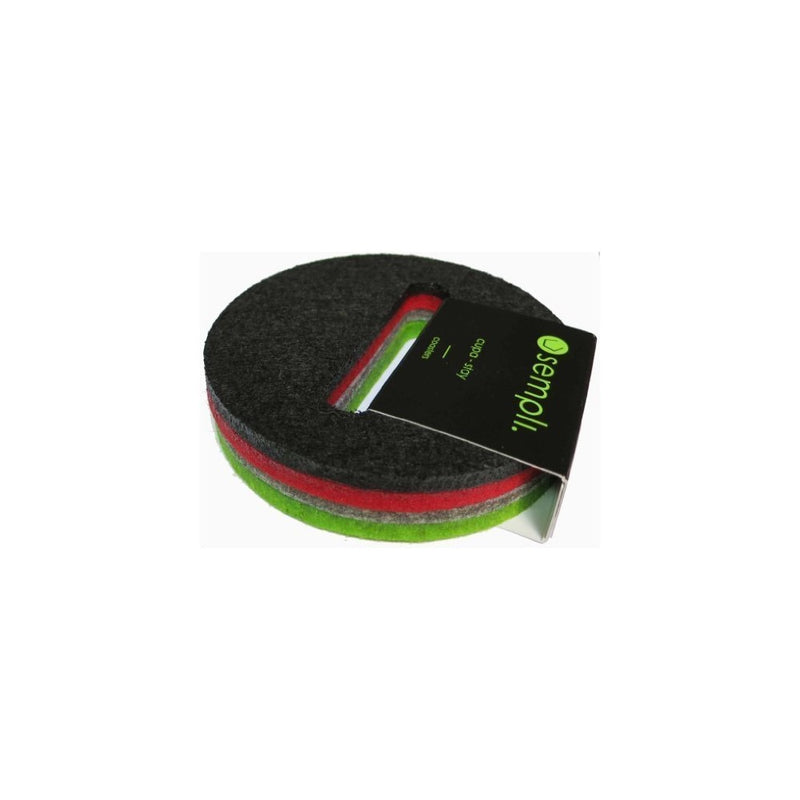 Sempli Cupa Multi Color Coasters, Set of 4