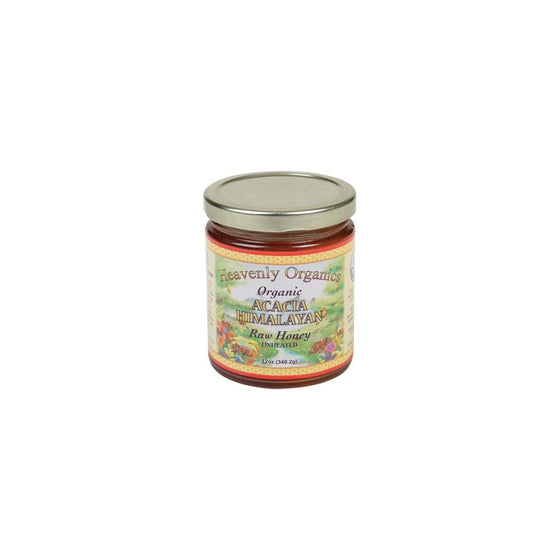 Heavenly Organics Acacia Himalayan Honey, 12 Ounce - 6 per case.