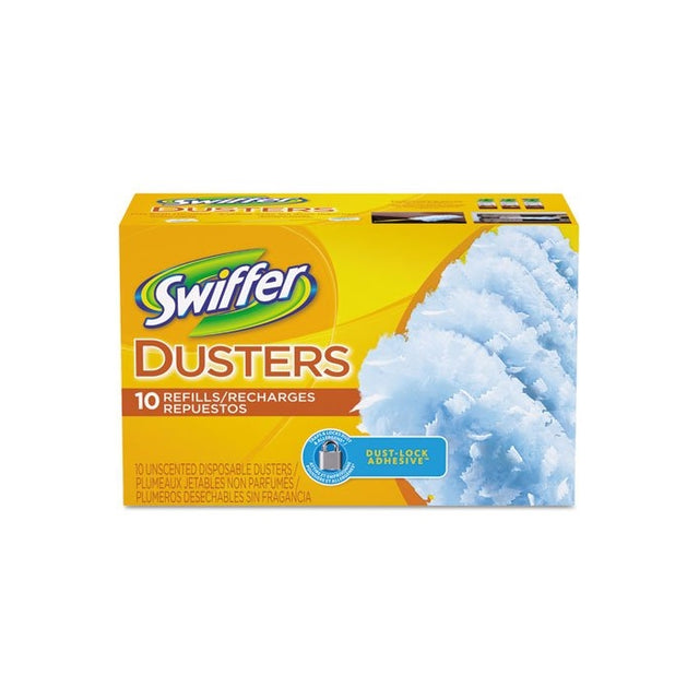 Swiffer Refill Dusters - Refill Dusters, Cloth, White, 10/Box