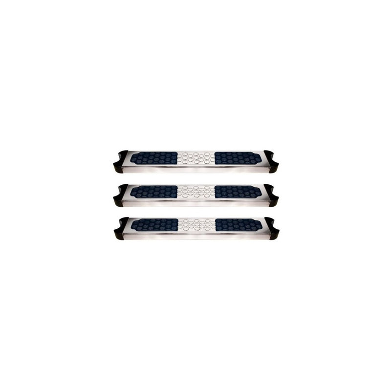 3 Hydrotools 87906 Swimming Pool Stainless Steel Replacement Ladder Rung Steps