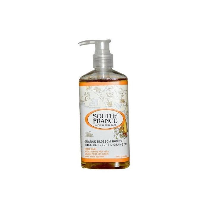 South Of France Liquid Soap, Orange Blossom Honey, 8 Fluid Ounce