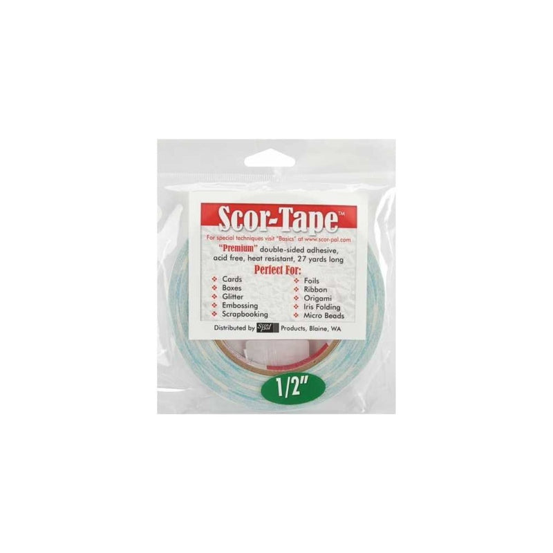 Scor-Tape 1/2" X 27yds (2 Rolls)