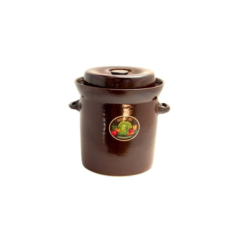 TSM Products 31043 Harvest Fiesta Fermentation Pot with Stone Weight, 20-Liter