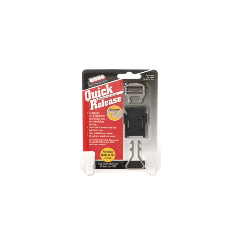 Echo Products 0108-001 Quick Release Chin-Strap for Motorcycle Helmet, Black