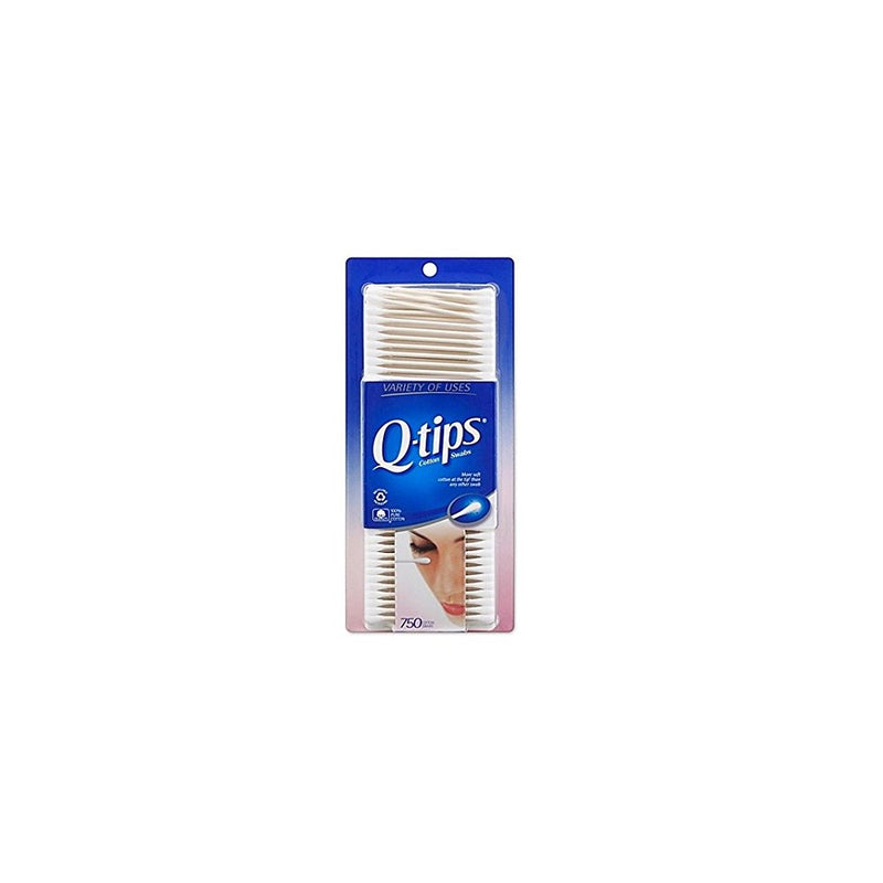 Q, Tips Cotton Swabs, 750 ct., 2 Pack
