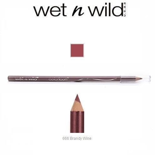 2 Pack Wet n Wild Beauty Color Icon Lipliner 666 Brandy Wine