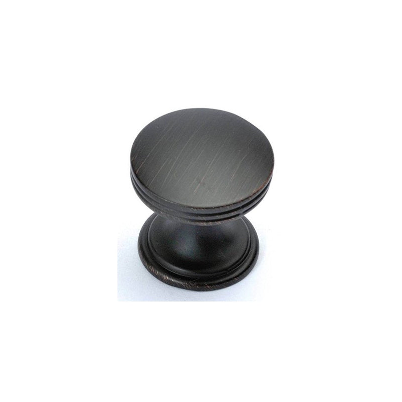 1 in. American Diner Bronze Cabinet Knob (Set of 10)