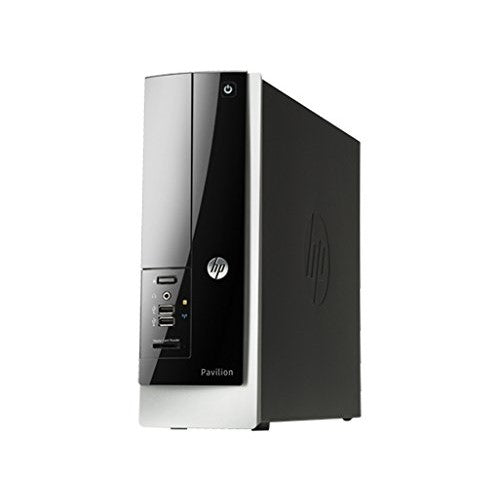 HP Pavilion Slimline Desktop PC - AMD E1-2500 (1.40 GHz) / 4GB Memory / 500GB Hard Drive / AMD Radeon HD 8240 / DVD±RW/CD-RW / Windows 8.1 64-bit