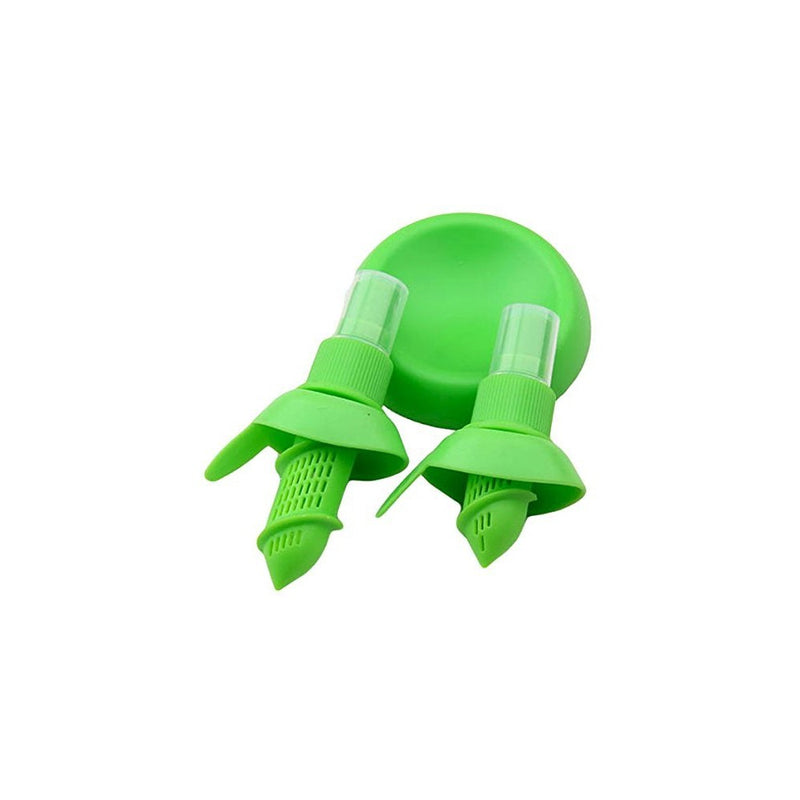 Utopia Kitchen Citrus-Sprayer-Lemon-Lime, in 8 cm and 10.5 cm, Holder Plate, Screw Lock and Pump Top, 3 Piece