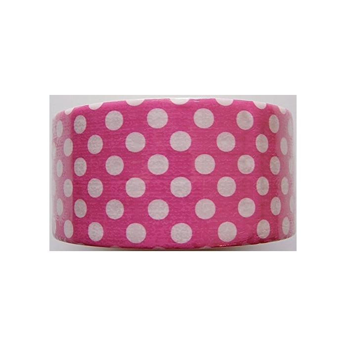 Pink and White Polka Dot Duct Tape