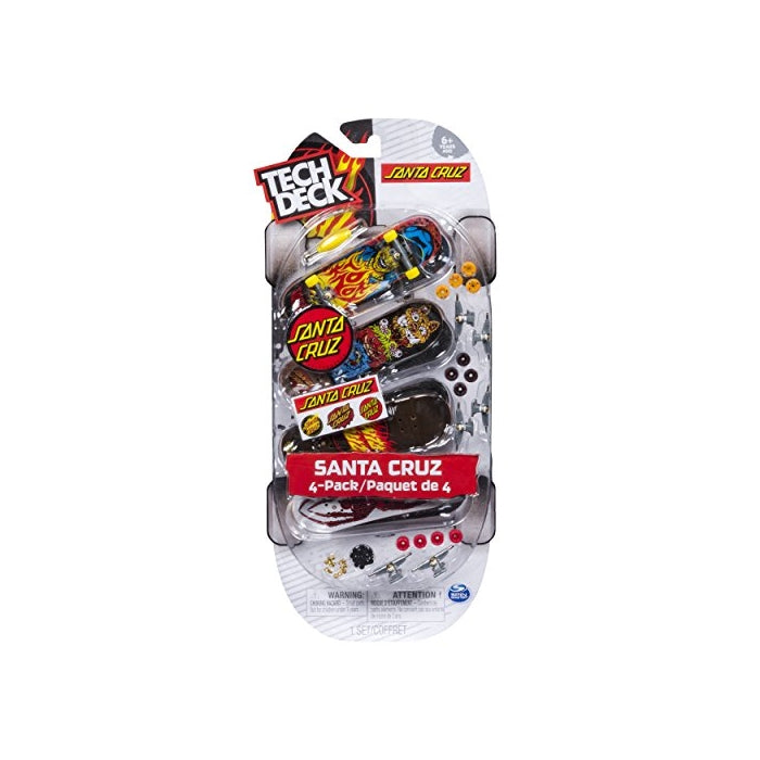 Tech Deck Finger Skateboards (4 Pack) - 1F