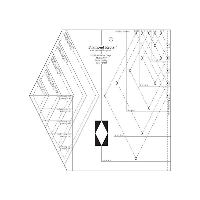 Diamond Rects - Quilting Tool