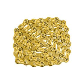 TAYA 10 Speed Gold Bicycle Chain DECA-101- Ti Gold Color Chain 116L, MTB Road Bike Racing SRAM Shimano Campagnolo System Compatible
