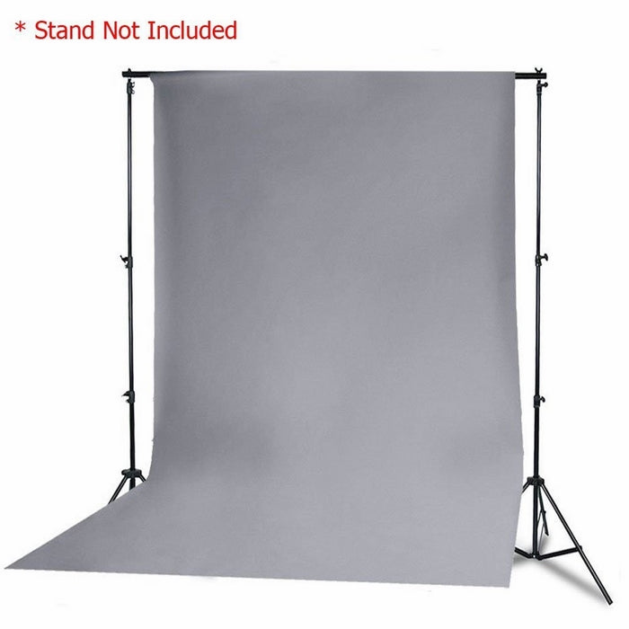 StudioFX 6ft x 9ft Grey Muslin Backdrop 100% Cotton Photography Photo by Kaezi Photo (Gray Muslin - 6ft x 9ft)