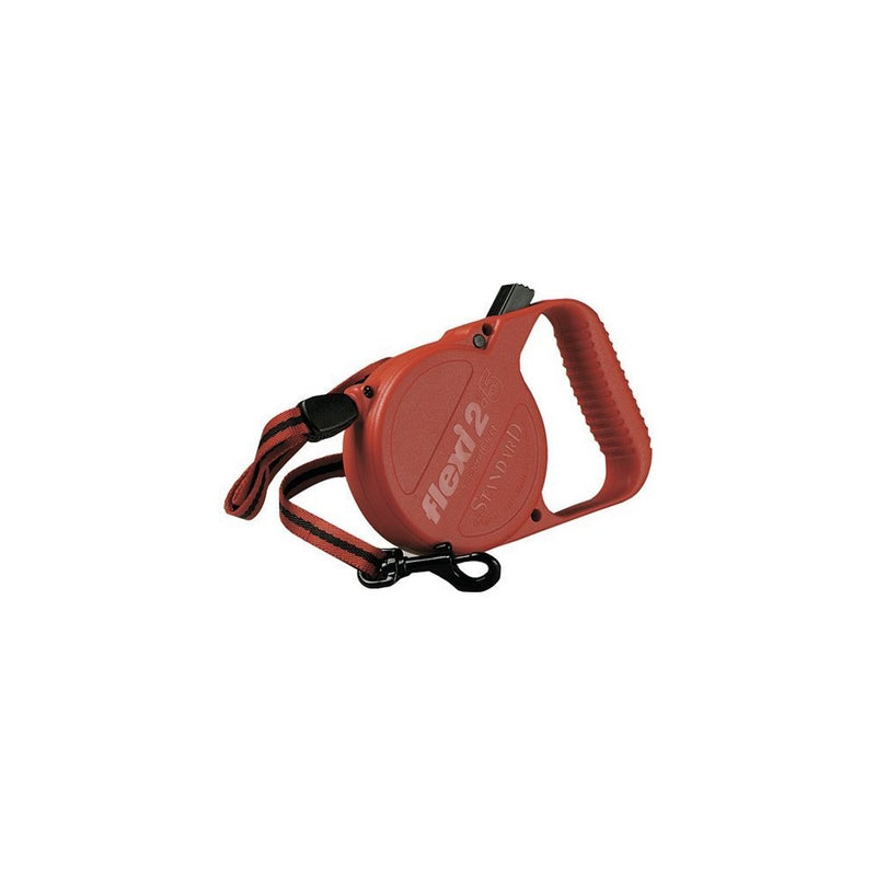 Flexi 16' Retractable Leash- Red(M)