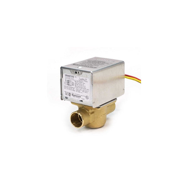 Honeywell V8043E1012 24V 2-Position, Normally Closed Straight Through 3/4-Inch Zone Valve Solder Connection