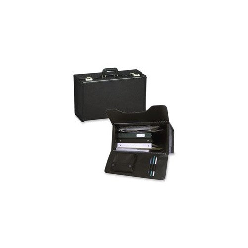 STEBCO 251322BLK Tufide Catalog Case, Vinyl, 22-1/4 x 8-3/4 x 13-1/2 Inches, Black