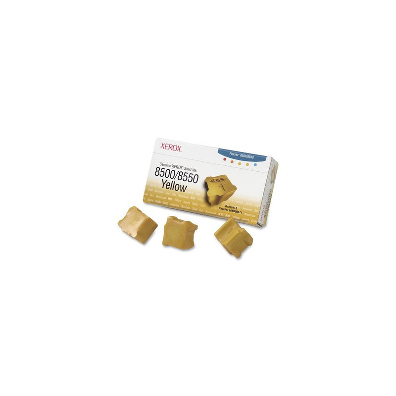 Xerox 108R00671 Solid Ink Cartridge (Yellow) - 3ct