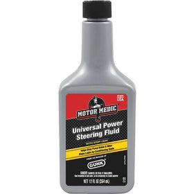 Niteo Motor Medic M2713 Universal Power Steering Fluid with Stop Leak - 12 oz.