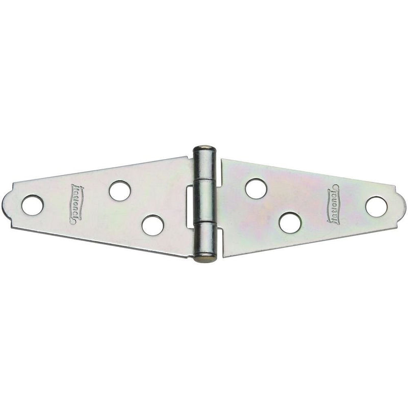 National Hardware N127-365 V280 Light Strap Hinges in Zinc plated, 2 pack