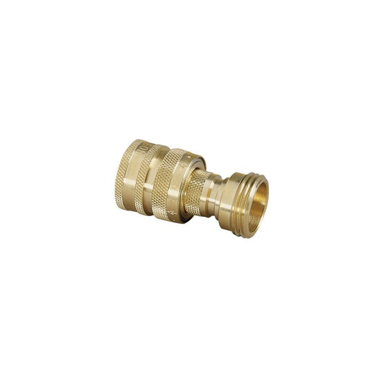 Nelson Hose Quick Connectors Set Male and Female Brass 853364-1001