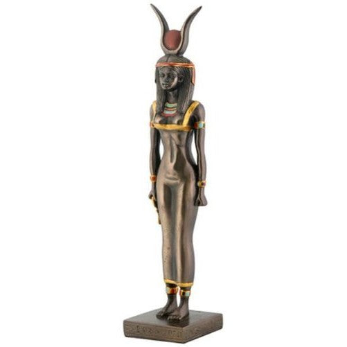 Egyptian Bronze Isis Collectible Statue