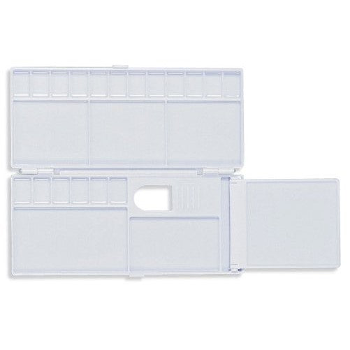 Yasutomo Niji Foldout Watercolor Palette, White (YWP800)