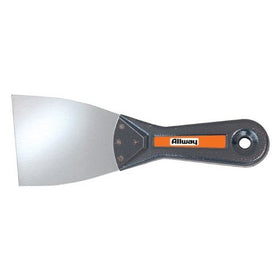 AllwayTools 3-Inch Tempered Steel Metal Handle Flexible Wall Scraper