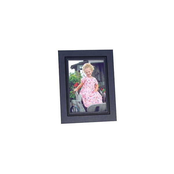 Collectors Gallery Classic Easel Cardboard Frame for a 5x7" Photograph, with Black Foil Window Borer (25 Pack)