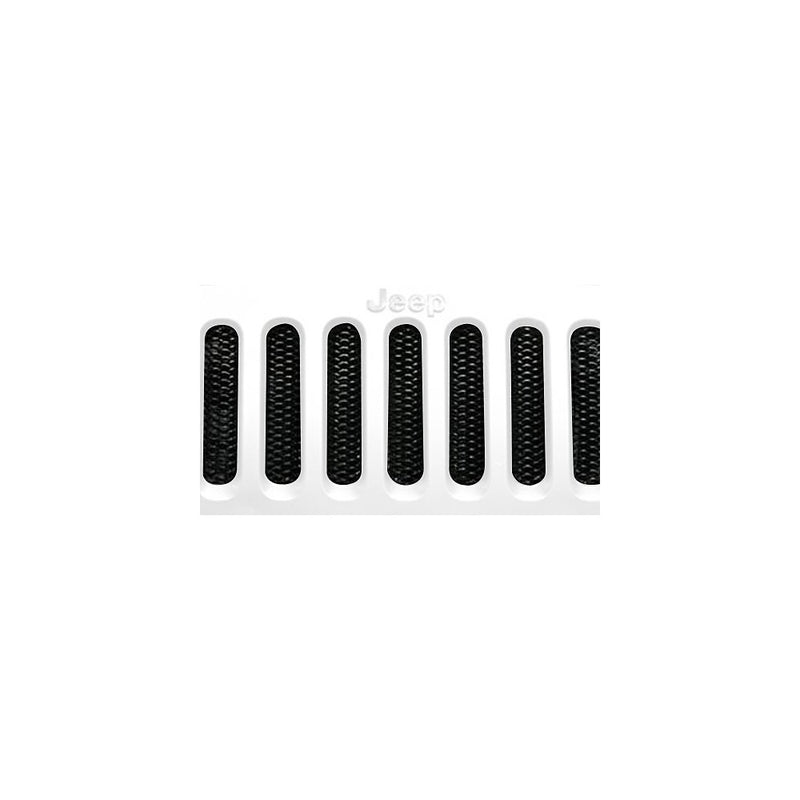 Rampage Products 86512 Gloss Black Powder Coat Sport Mesh 3D Wire Grille