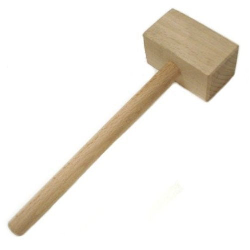 Scandicraft Beech Wood 7.75 Inch Crab Cracking Mallet