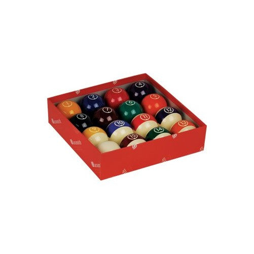 Aramith Continental 2 1/4" Billiard Regulation Pool Ball Set/16 Balls