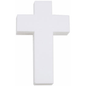 Smoothfoam Cross Crafts Foam for Modeling, 8 by 5 by 1-Inch, White