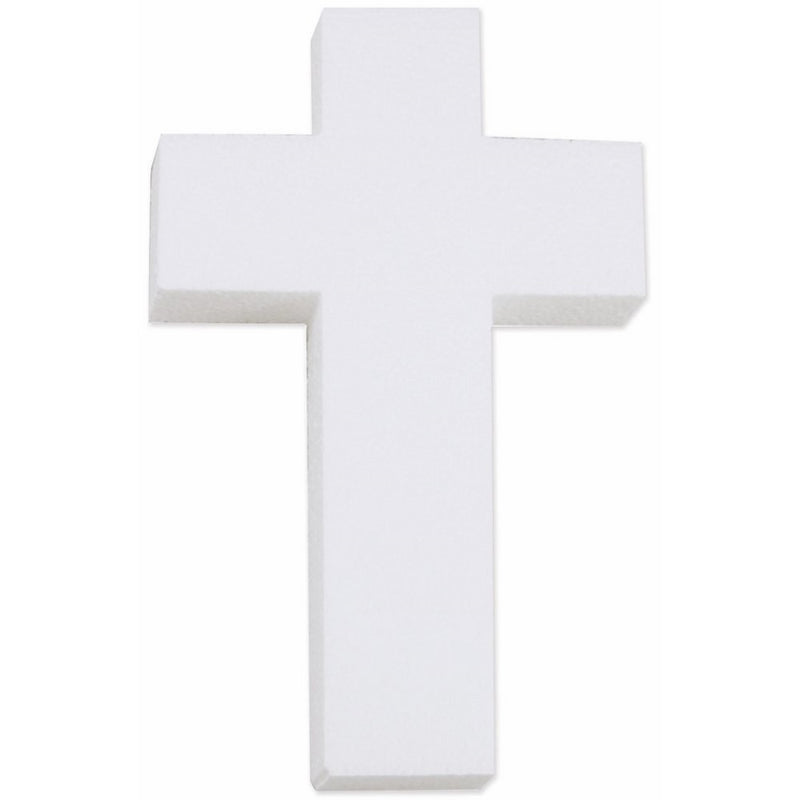 Smoothfoam Cross Crafts Foam for Modeling, 8 by 5 by 1-Inch, White