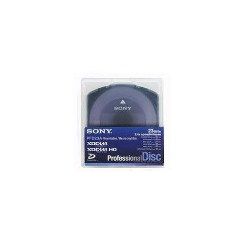 Sony PFD23A/2 Single Layer 23GB Rewritable Optical Disc for XDCAM, 85 minutes