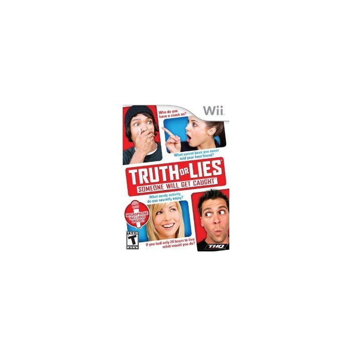 Wii Game Truth or Lies Test at Home w/ Wii Microphone