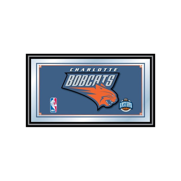 NBA Charlotte Bobcats Logo Framed Mirror