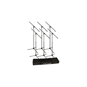Ultimate Support JS-MCFB6PK JamStands Series 6-Pack Tripod Mic Stand Bundle