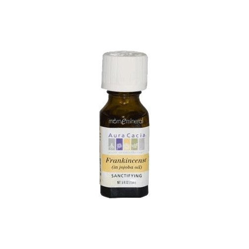 Precious Essentials Oil Frankincense w Jojoba Aura Cacia 0.5 oz EssOil