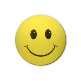 Tenna Tops - Yellow Smiley Happy Face Antenna Topper / Antenna Ball (We offer one low flat rate 3.50 combined shipping! Order any quantity or designs of Tenna Tops and save))