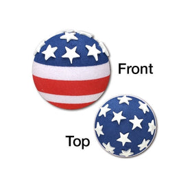 Tenna Tops - American USA Flag Antenna Topper / Antenna Ball - (We offer one low flat rate 3.50 shipping! Order any quantity or styles of tenna tops and save)