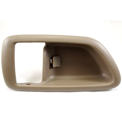 PT Auto Warehouse TO-2901E-2RH - Inside Interior Inner Door Handle Trim/Bezel, Beige (Fawn) - Passenger Side