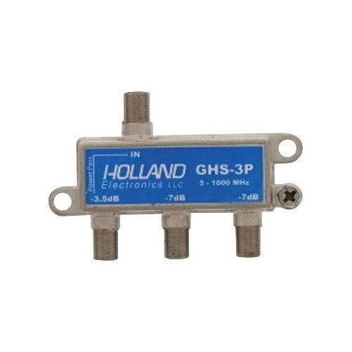 HIGH SHIELD SPLITTER COMBINER 3-WAY ONE PORT POWER PASSIVE