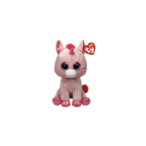 Ty Beanie Boos Rosey - Unicorn Large (Justice Exclusive)