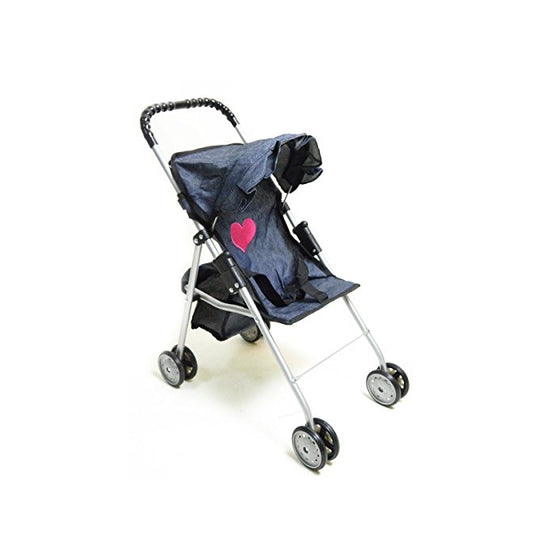 My First Doll Stroller Denim for Baby Doll